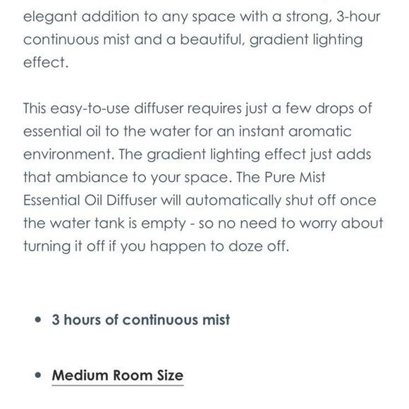 Sparoom misting diffuser with essential oils NEW - Picture 8 of 8